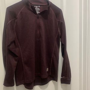 Women’s Burgundy Carhartt Pullover